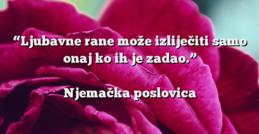 Poslovice o ljubavi